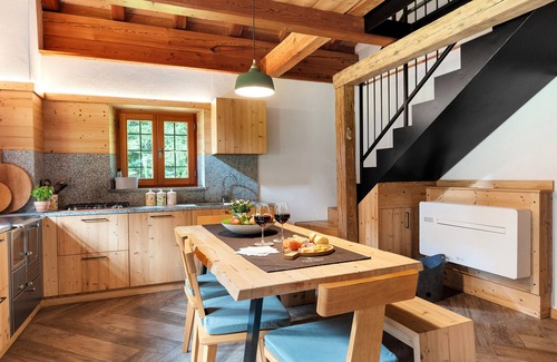 Ragoli Ski Chalet | Chalet 'Valon - Alpine Hideaway' with Mountain View and Private Garden