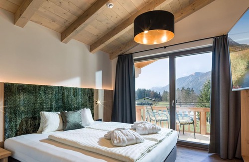 Mariastein House | Chalet with mountain view and sauna in Mariastein Hohe Salve