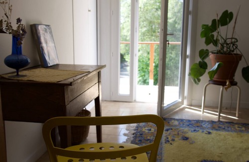 Quissac Bed & Breakfast | Chambre Valentine - Ferme Noosphère