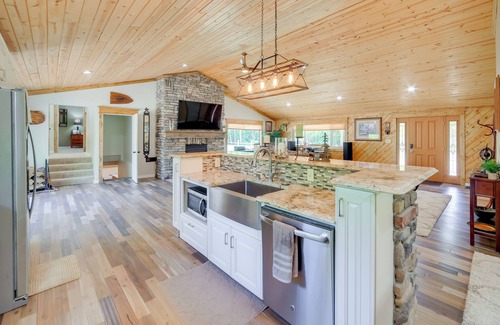 Champion House | Champion Vacation Rental with Fire Pit!