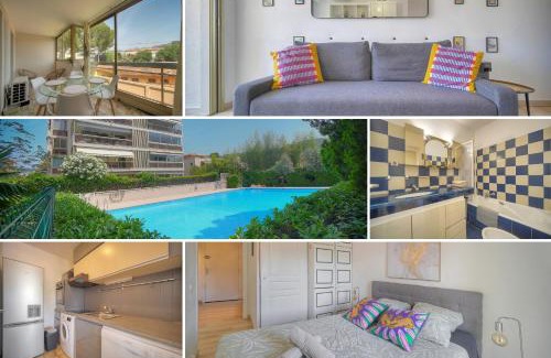 Le Cannet Apartment | Char - Piscine - Parking - VCA