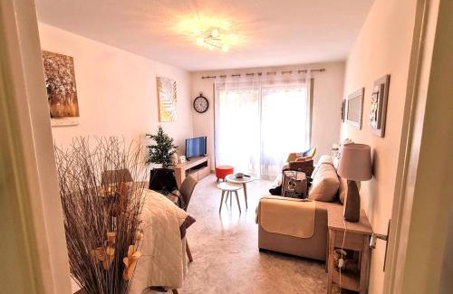 Riou - Petit Juas - Av de Grasse Apartment | Charmant 2 pièces, traversant, clim, wifi, parking