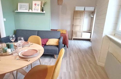 Etables-sur-Mer Apartment | Charmant Studio au Centre D'etables/mer