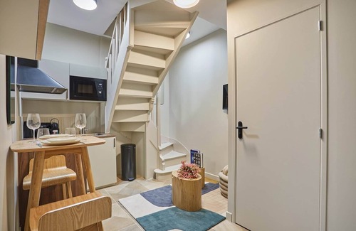 Notre Dame Apartment | Charmant Studio Duplex Beaubourg Le Marais