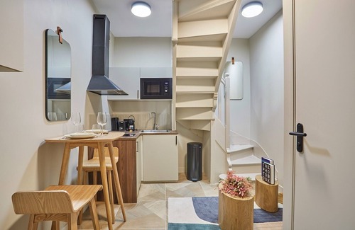 Notre Dame Apartment | Charmant Studio Duplex Beaubourg Le Marais