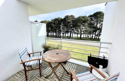 Larmor-Plage Apartment | Charmant T2 Top Cosy Face à la rade