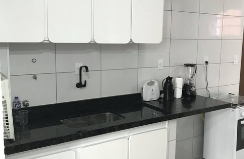 Vila Julia Apartment | Charming 2-bedroom apartment in terrific Vila Julia Guarujá with AC