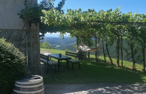 Hrastnik House | Charming 2-bedroom country house in Gabrovka with an exceptional view.