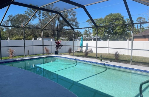 Port Charlotte House | Charming 3BR/2Bath house + Private Heated Poolside Oasis in Port Charlotte