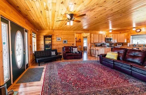 Whippleville Cottage | Charming All Wood InteriorAdirondak Cottage