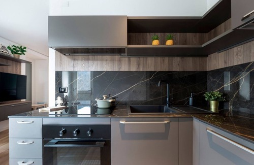 San Vito di Cadore Apartment | Charming and modern apartment of about 50 sqm, perfect for two guests, located on the ground floor (two steps to access). The property is located in San Vito di Cadore, a hidden jewel in the Dolomites, just 10 km from Cortina d'Ampezzo and a few minutes
