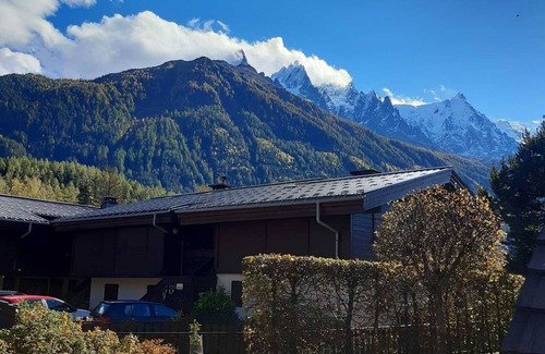Les Tines Apartment | Charming apt with terrace, Mont Blanc view, parking, 3/4 people