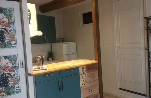 Saint-Hippolyte Apartment | Charming apartment, in a beautiful stone house, less than 10km from the beaches.