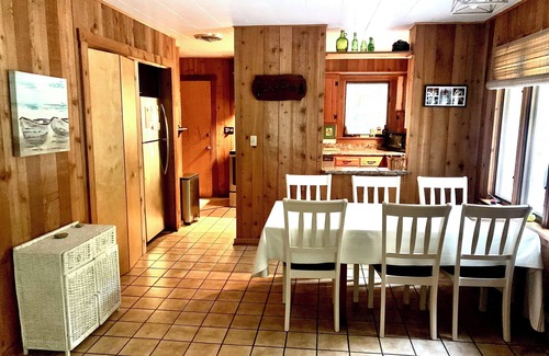 Harbert House | Charming cottage with fireplace & private beach, perfect for getaways