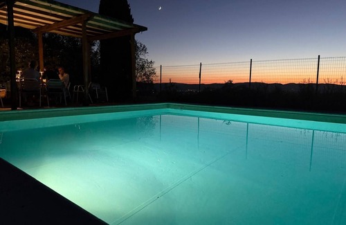 Monteroni d'Arbia House | Charming farmhouse with private pool and panoramic view of Siena
