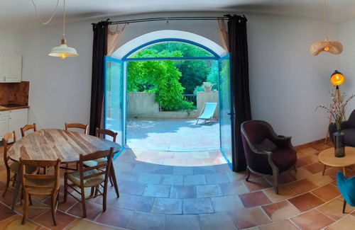 Mollans-sur-Ouveze House | Charming gîte with private spa and river at the bottom of the garden. Baronnies