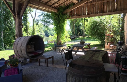 Lafitte-sur-Lot House | Charming gîte on the banks of the Lot for fishermen or nature lovers