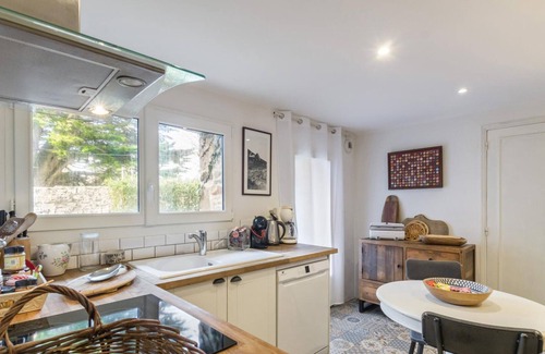 Barneville-Carteret Cottage | Charming Historic House in Barneville-Carteret with Private Courtyard