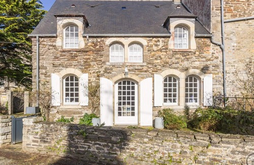 Barneville-Carteret Cottage | Charming Historic House in Barneville-Carteret with Private Courtyard