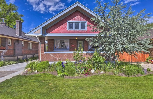 Ogden House | Charming Historic Ogden Home w/Private Backyard!