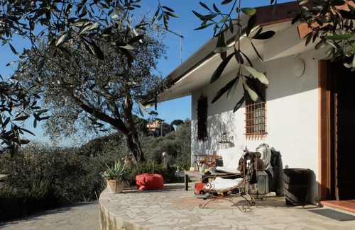 Stiava House | Charming house in the hills with garden, panoramic view of the sea and swimming pool