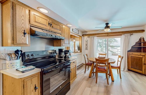 Conover House | Charming lakefront home with dock, fireplace, streaming, lake views, W/D, & AC