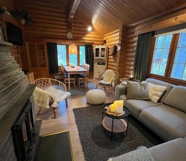 Yllasjarvi Ski Chalet | Charming Log Chalet, Ylläs, Wifi, 400m to restaurants