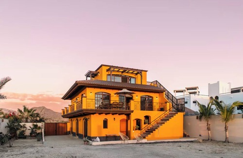 Cerritos Villa | Charming Ocean Front 3-bedroom Villa with WiFi, AC near enjoyable Cerritos Beach