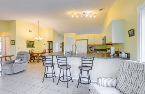 Port Saint Lucie House | Charming St Lucie River Retreat w/Pool & Dock!
