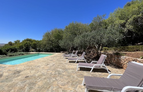 Custonaci Villa | Charming Stone Villa with private pool surrounded by a luxuriant garden