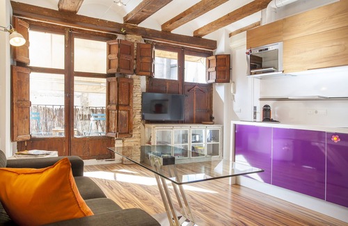 La Seu Condo | CHARMING STUDIO AT THE CATHEDRAL. (STRICTLY TWO PEOPLE)