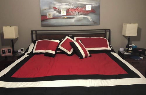 Northglenn House | Charming townhome private basement, large living area with many amenities