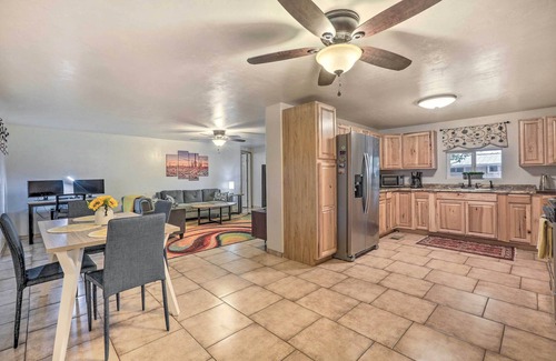 Flowing Well Neighborhood House | Charming Tucson Home w/Covered Patio & Grill!
