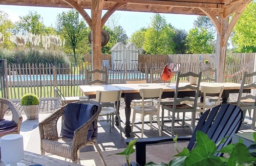 Carcans Villa | Charming villa withswimming pool between lake, océan and vineyards