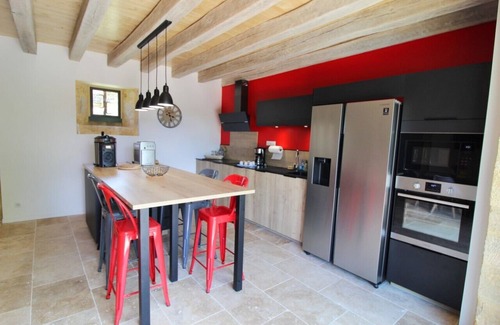 Sarlat-la-Caneda Villa | Chez Gaston Gîte Haut de Gamme Avec vue et Piscine Chauffée