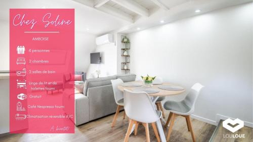 Amboise Apartment | Chez Soline - Le Duplex climatisé
