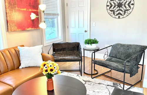 Dorchester Apartment | Chic 3BR1.5BA City Stay - Near T + Parking