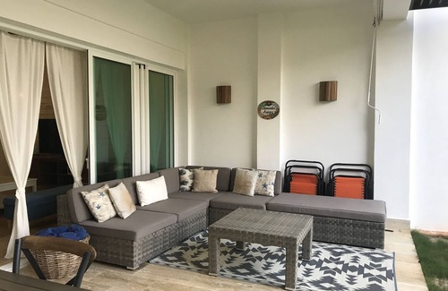 Puerto Bahia Condo | Chic and modern condo steps away from dream-like white sand beach
