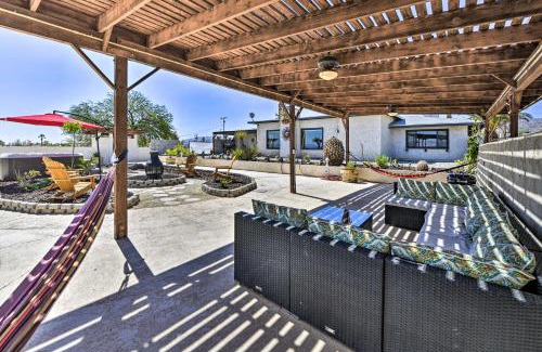 Twentynine Palms House | Chic Joshua Tree Pad with Mountain Views and Hot Tub
