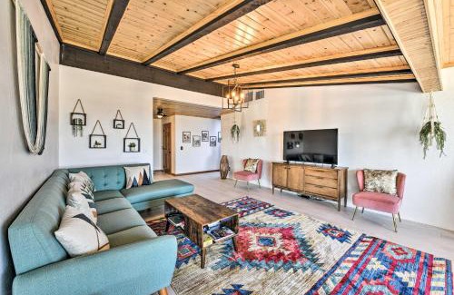Twentynine Palms House | Chic Joshua Tree Pad with Mountain Views and Hot Tub