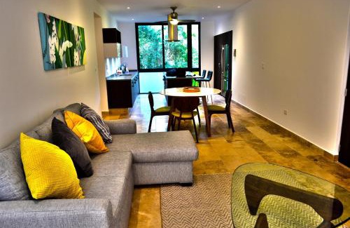 Zama Apartment | Chic Jungle 2 BR Condo by Happy Address