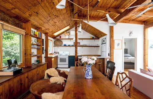 Bearsville Cottage | Chic two Cottage compound with pool and hot tub in a pastoral Woodstock setting.