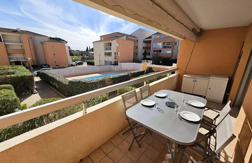 Tamaris Apartment | Ciel Bleu Residence - Swimming pool, balcony, south facing, 4 beds