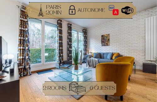 Suresnes Apartment | Citadin Cosy Nest Paris Area