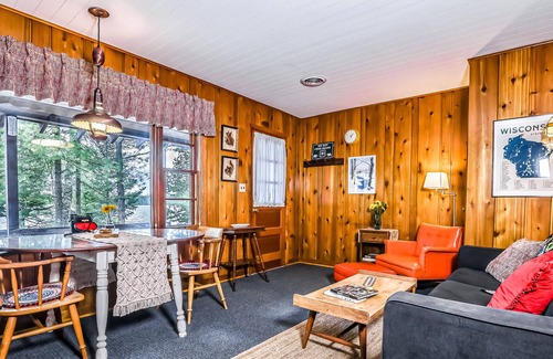 Presque Isle House | Classic, 5-suite, lakefront resort on South Turtle Lake with dock & firepit