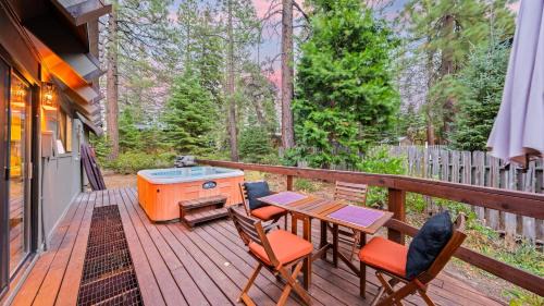 Lake Forest House | Classic A-Frame Cabin w Hot Tub Deck Easy Access Near Ski Lake Summit Haven by AvantStay