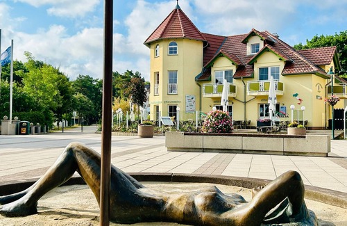 Karlshagen House | Classic double room with balcony and sea view ODS - Hotel Ostseeblick