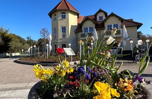 Karlshagen House | Classic south-facing double room with balcony ODB - Hotel Ostseeblick
