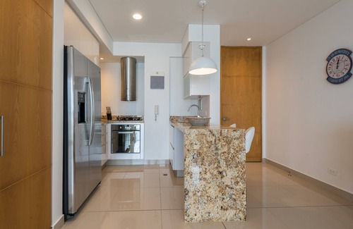 Bocagrande Apartment | Classy 1 Bedroom Pool & Gym near Downtown