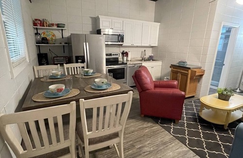 Crescent Beach Cottage | Clean, cozy 2 BR beach cottage/pets ok/2 min walk to beach & ice cream shop